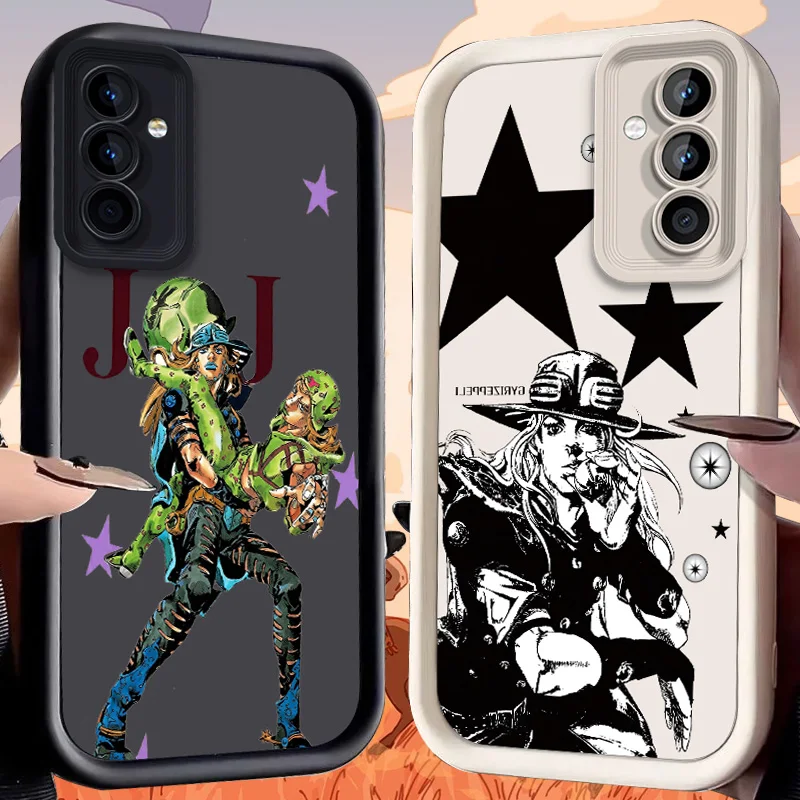 J-JoJo Gyro Zeppeli Hülle für Samsung Galaxy A53 A50 A50S A36 5G A35 A34 A33 A32 A30 A26 A24 A23 A22 A20 A16 A15 A14 A13 4G Cover