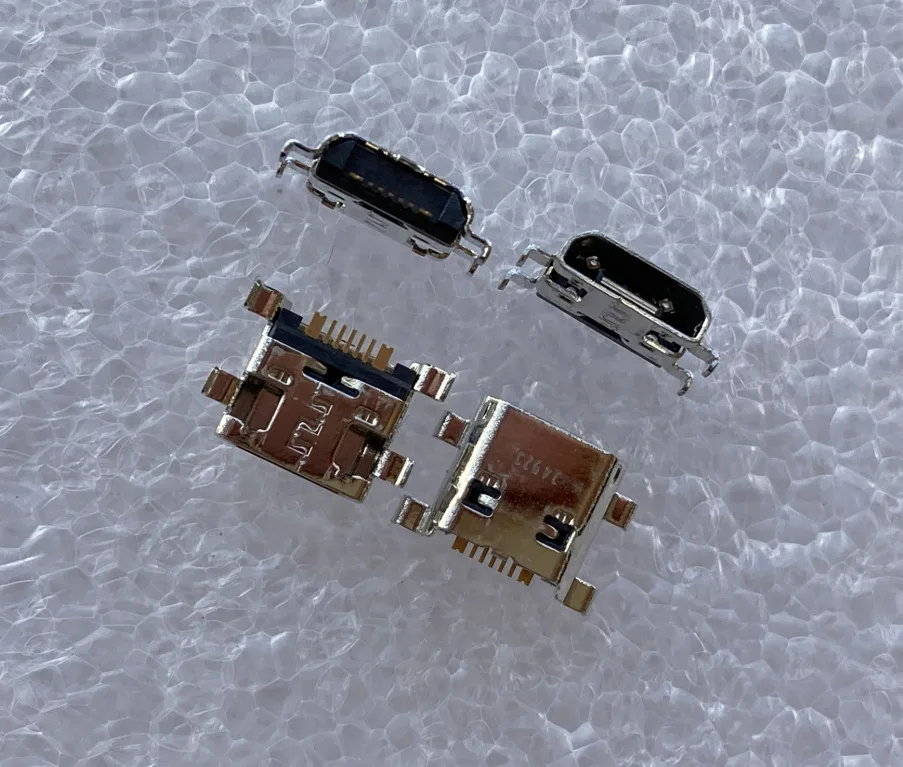 For HY07-AB1770 7P sinking board USB tail plug, data charging USB port, female seat, gold-plated