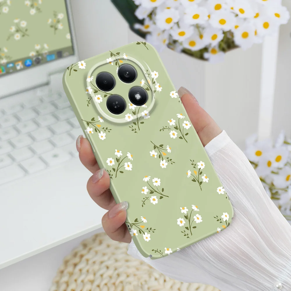 Star Flower Phone Case For Xiaomi Redmi Note 15 14 13 12 11 Pro Plus 12S 11S 15A 14C 13C 4G 5G Film Hard Cover view 4