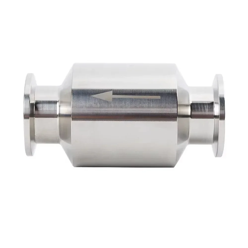KF63 KF80 Vacuum Clamp Ferrule SUS 304 Stianless Steel Sanitary Non-return One Way Check Valve Homebrew