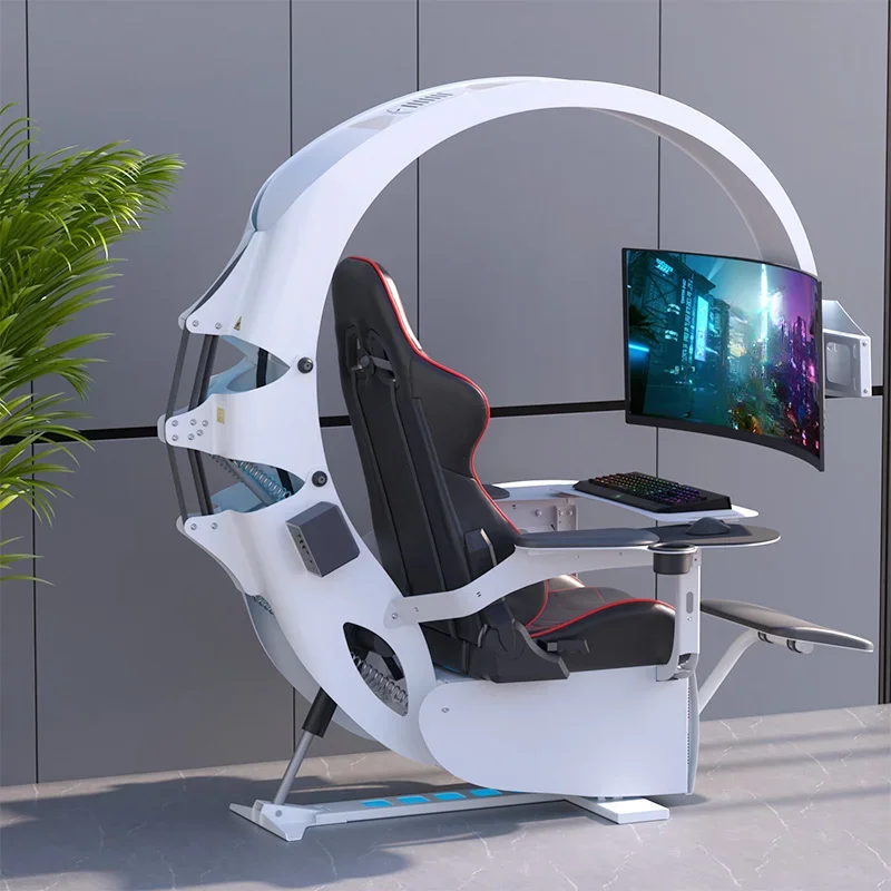 Space Capsule Computer Cockpit Integrated Project E-Sports Games Warehouse