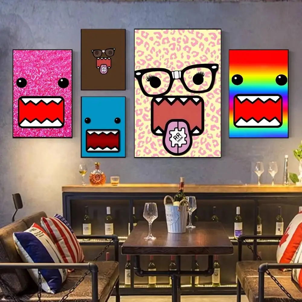 

Cartoon D-DOMO KUN Classic Wall Art, Canvas Print Poster, Suitable for Home, Living Room, Room Decoration Painting