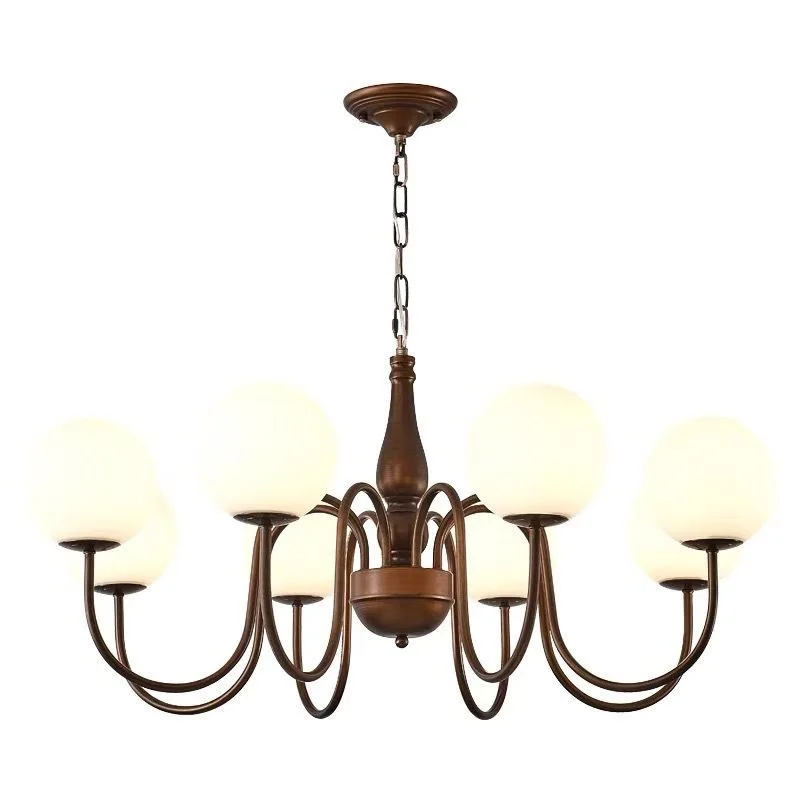 

High-end atmosphere medium antique French retro living room chandelier