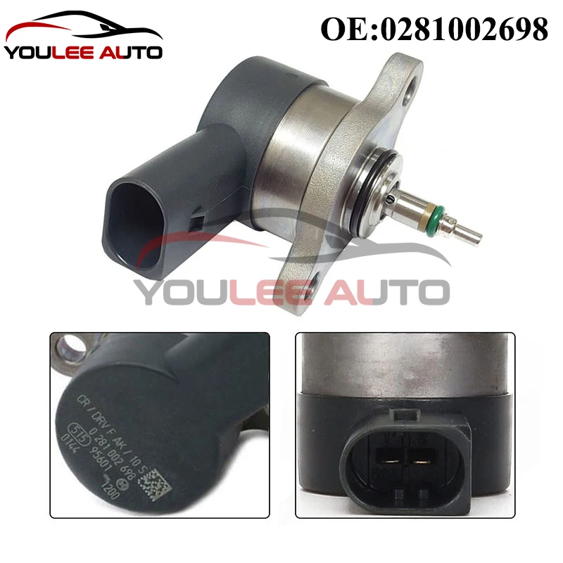 OEM 0281002698 6110780549 Fuel Rail Pressure Regulator Control Valve DRV For Mercedes C E G M S V Class Sprinter Vito Auto Parts