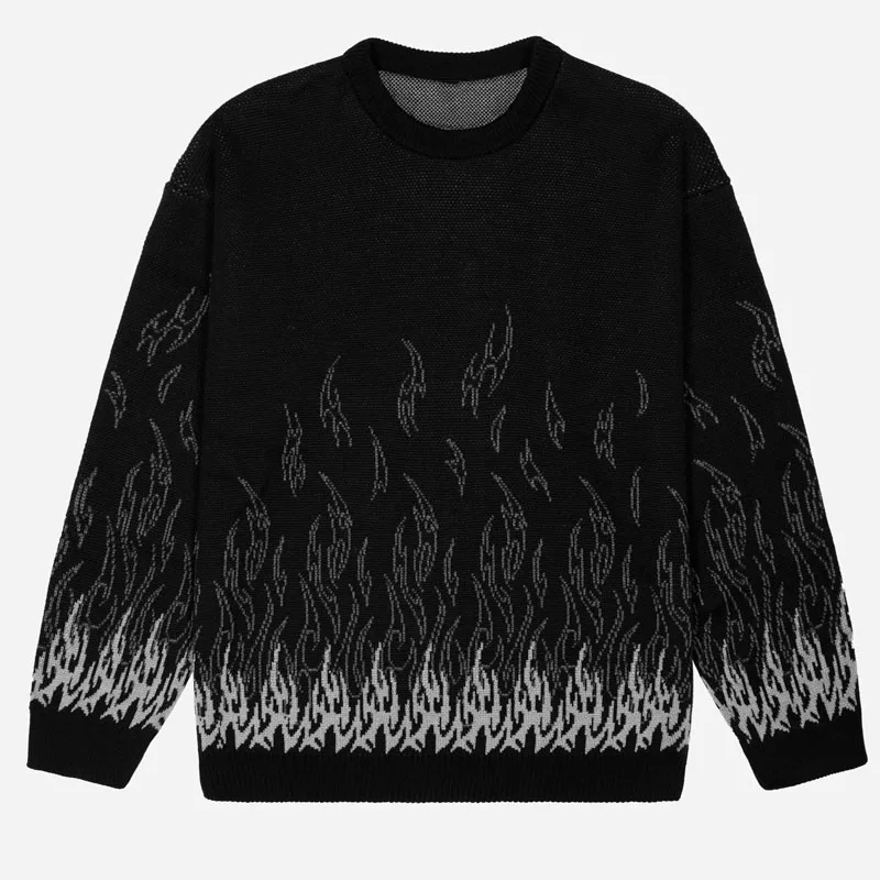 

Готический рыцарский узор, вязаный свитер, мужской осенний свитер, новинка 202, свободный свободный темный академический уличный пуловер, джемпер, топ с бл.