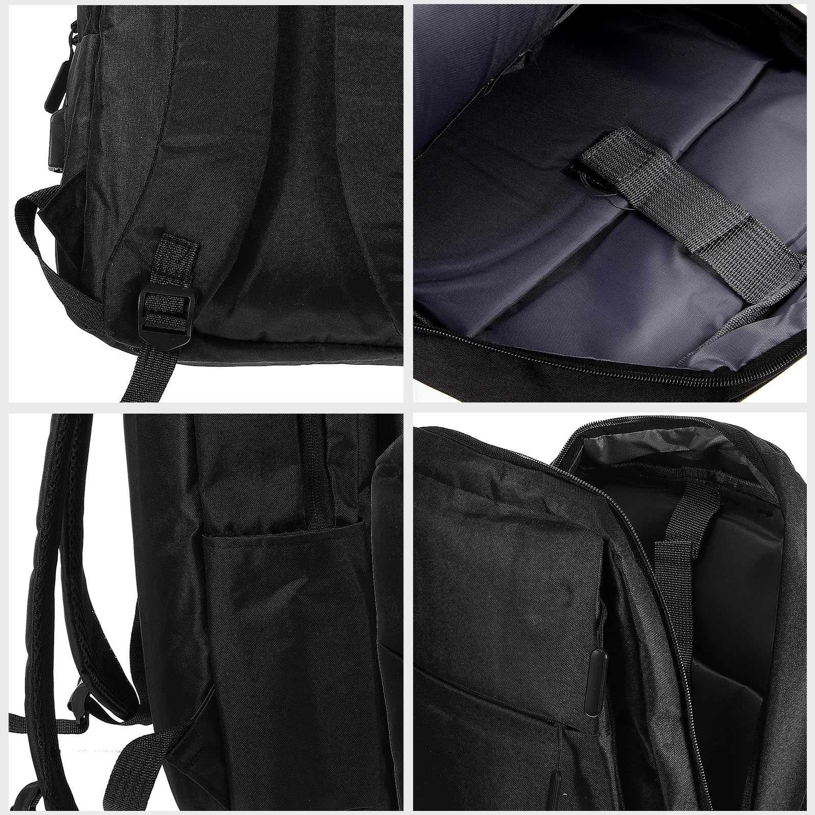 

Large Laptop Backpack for Men Water Resistant Oxford Fabric Travel Backpack Portable Computer Bag for Business and College