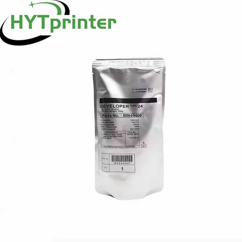 Imported Type 24 Developer B0649640 B064-9640 For Ricoh MP6000 MP7000 MP8000 MP 6000 7000 8000 Refilled Iron Powder