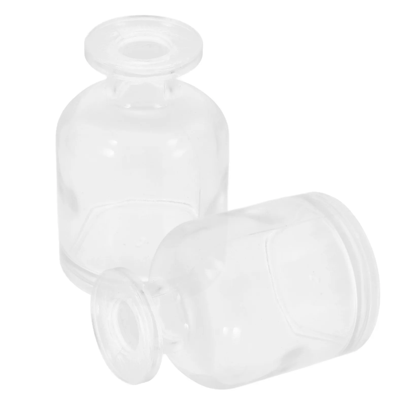 

2Pcs 100Ml Aromatherapy Diffuser Bottles Glass Reed Diffuser Containers Empty Perfume Bottles for Room Fragrance Desktop