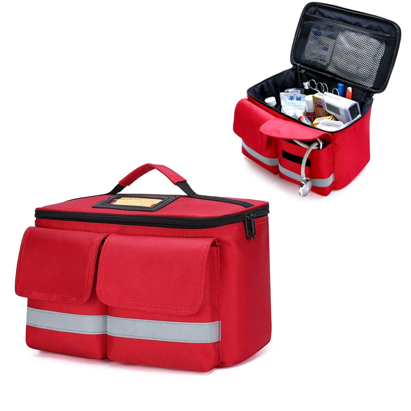 Waterproof Family First Aid Kit Medical Shoulder Bag Empty 2022 New Car Outdoor Portable Medicine Kit Emergency Kits