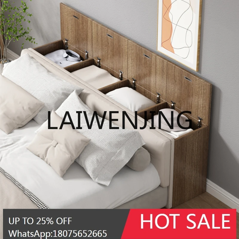 

RWJ Solid Wood Strip Bedside Cabinet Tatami Gap Locker Storage