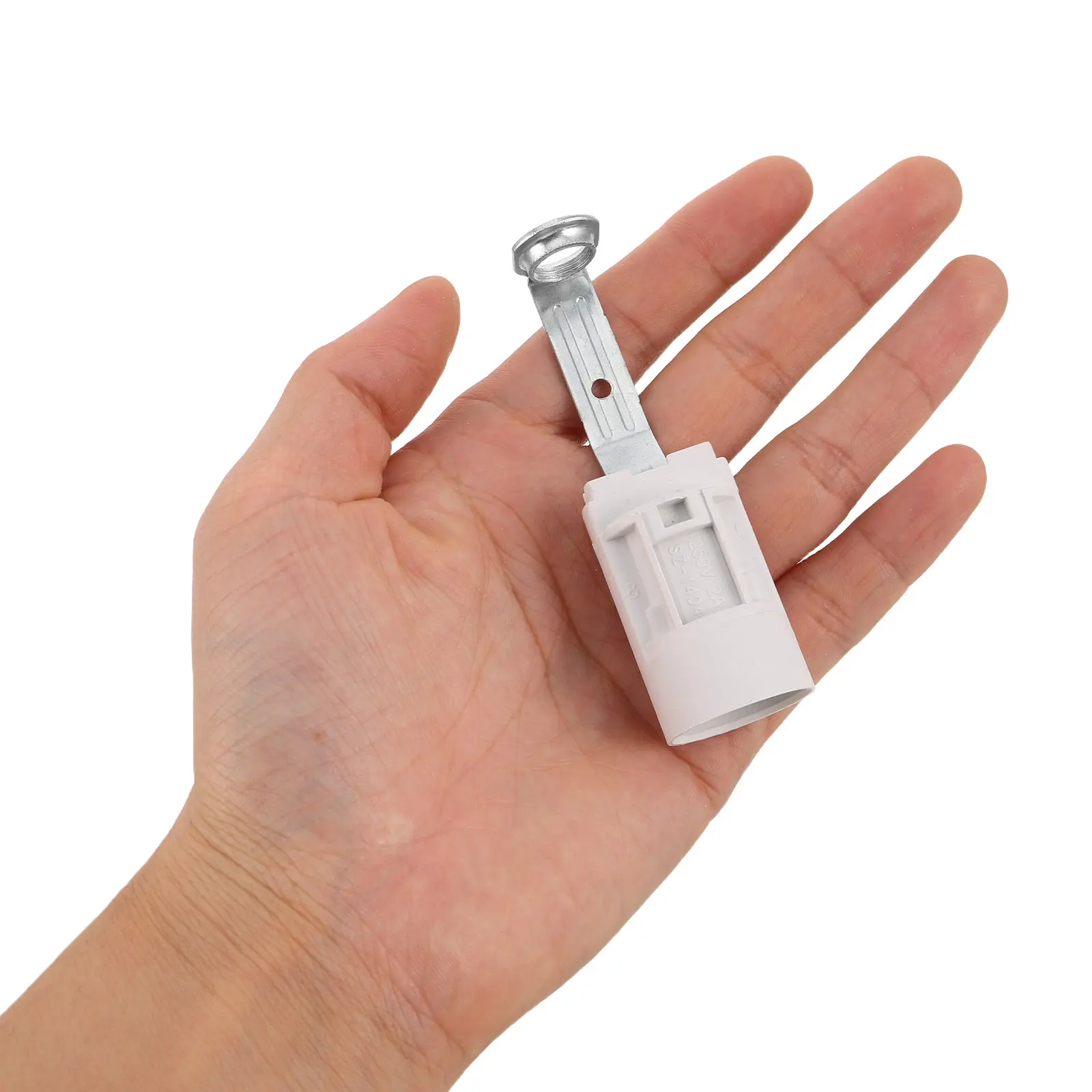 Base de Portalámparas E14, 10 Piezas, Portalámparas Edison Pequeño, Accesorios para Lámparas de Techo, Mesa, Pared, Repuesto de Portalámparas