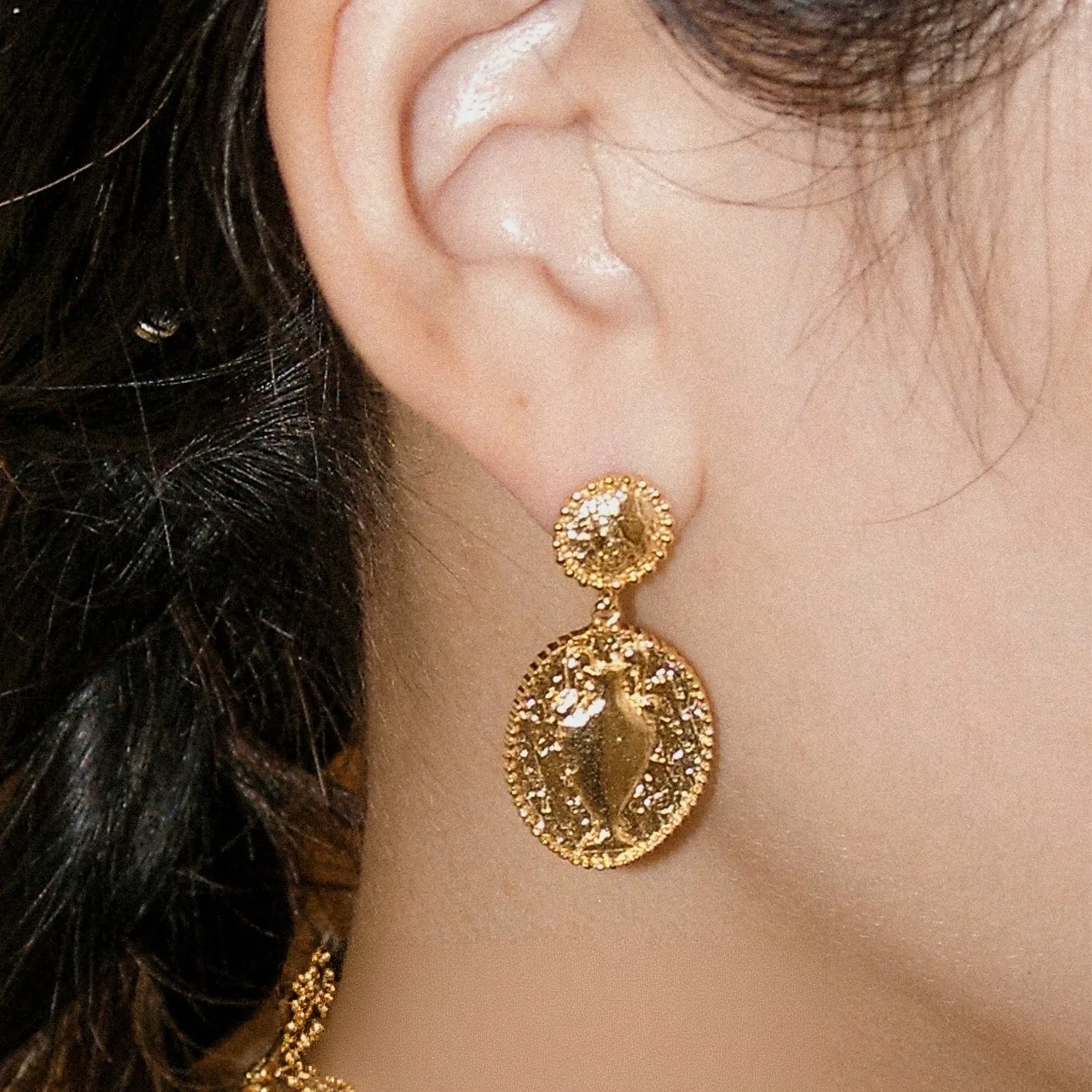 

Withered Bottle Shaped Earrings, Women's Minimalist Earrings Jewelry Earrings Women's Earrings Ear Cuffs