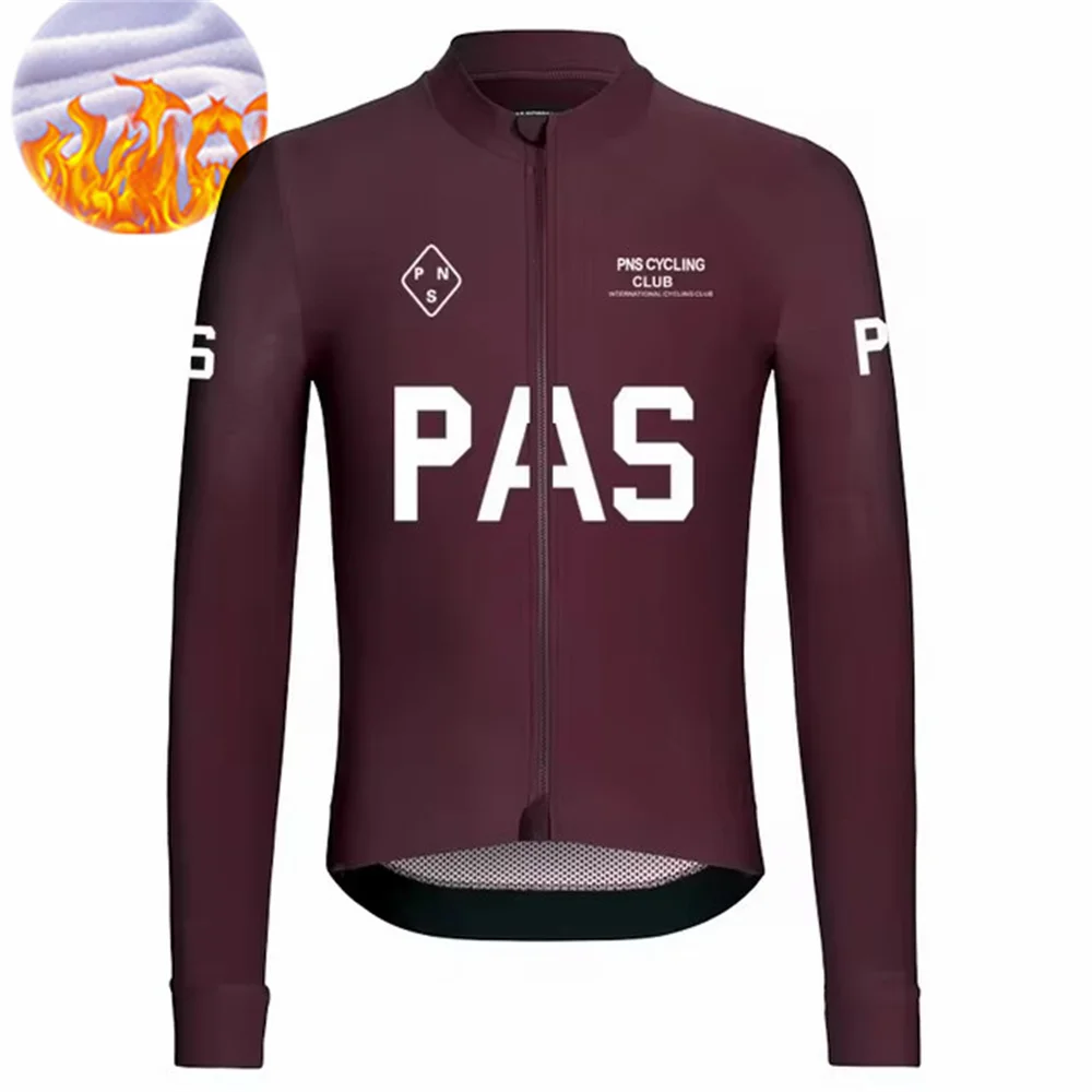 2024 Cycling Jersey Long Sleeve Thermal Fleece Men Winter Warm MTB Road Bike Clothing Windbreaker Jersey Maílllot Ciclismo Hombr