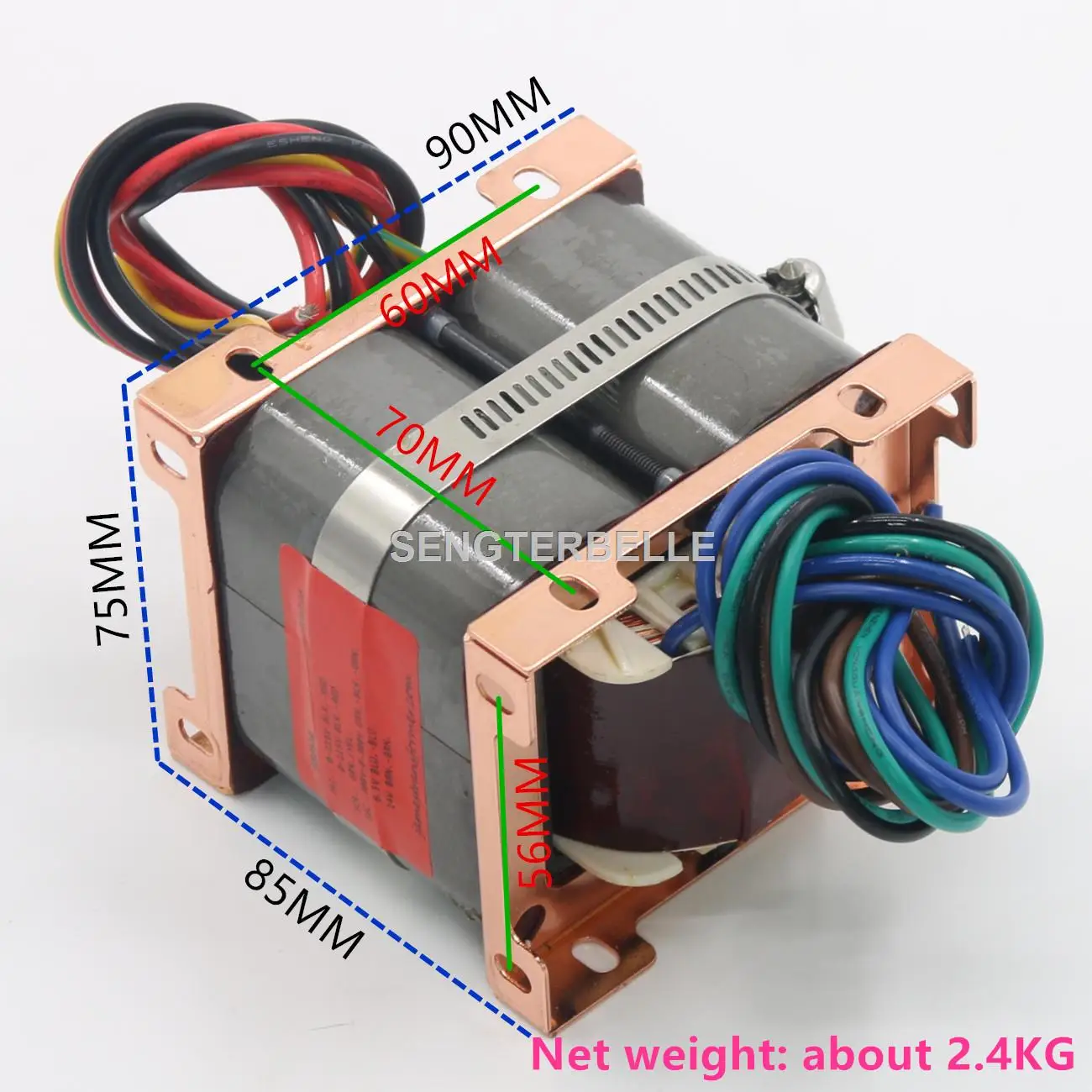 Upgraded Double C Type 150W Power Transformer 300V-0-300V 0-6.5V 0-14V For ARC Preamp