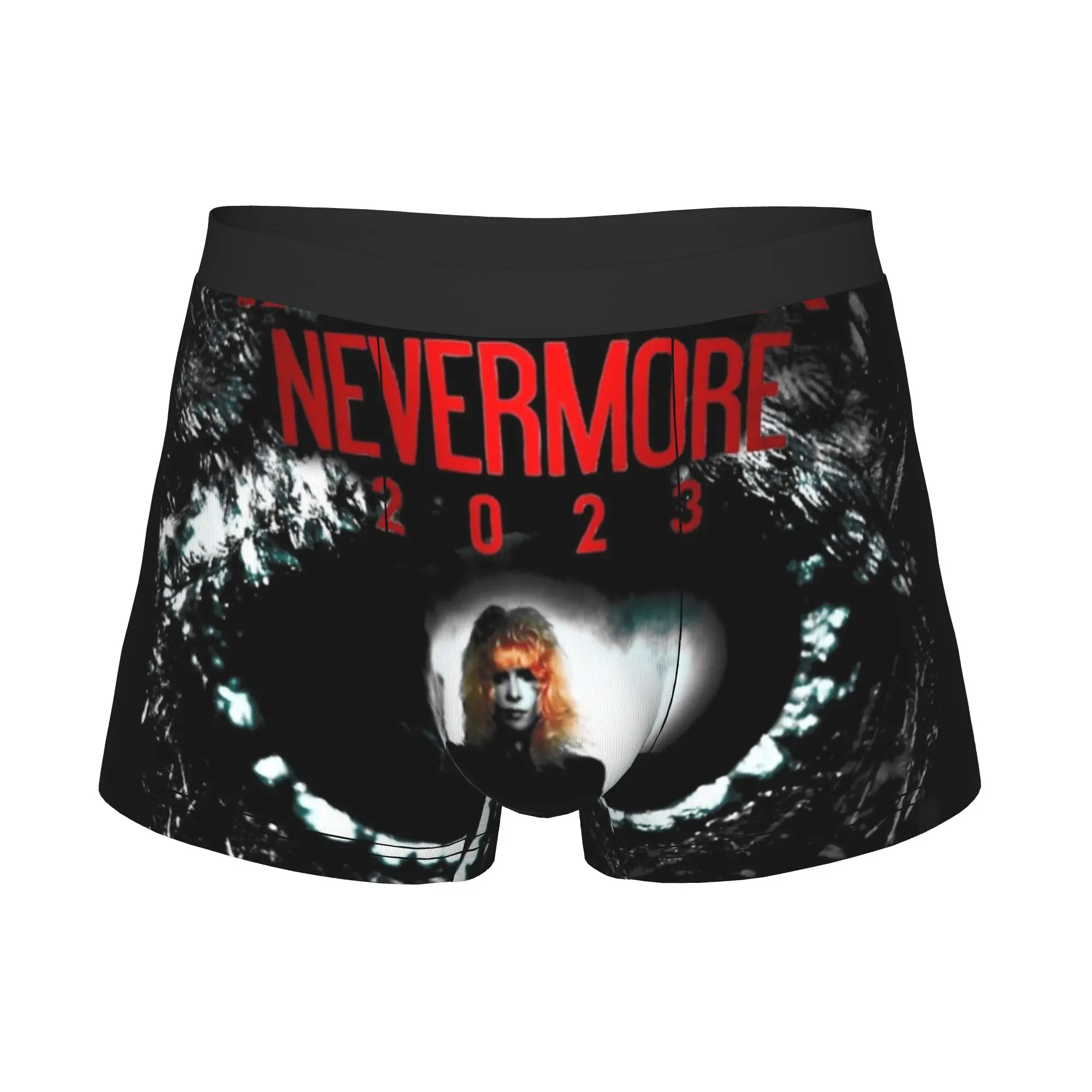 Mylene Farmer Nevermore 2023 Boxer Shorts For Men 3D Print French Singer Underwear Panties Briefs Stretch Underpants