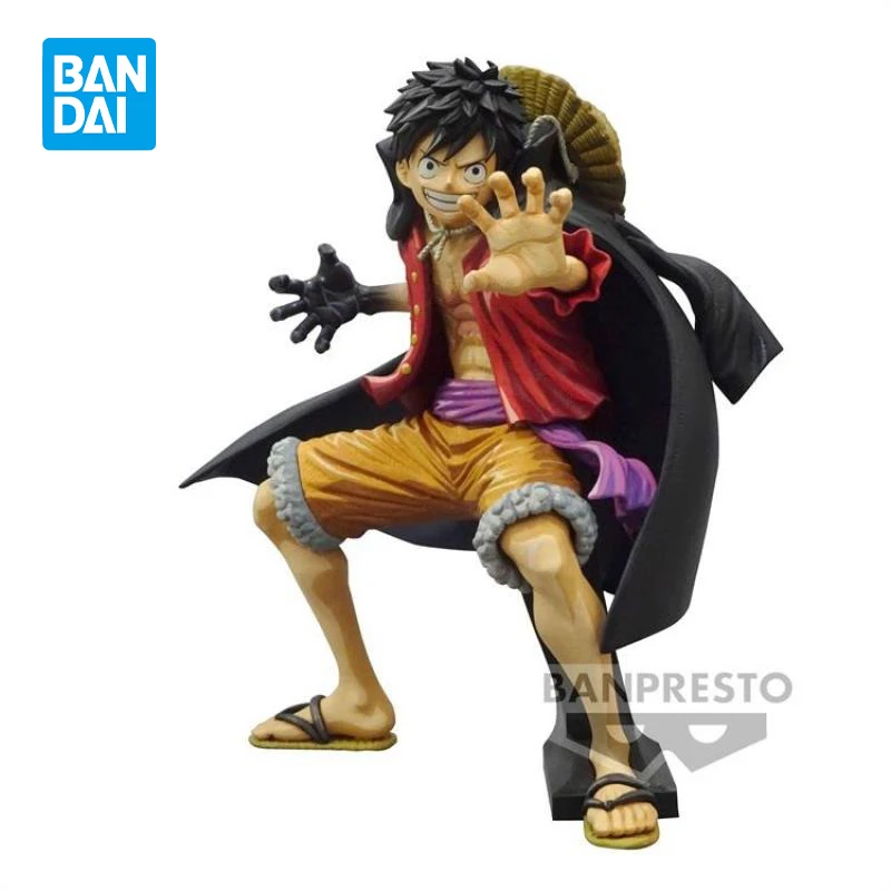 

Женская оригинальная бандажная обезьяна Banpresto KOA Art King One Piece D. Фигурки героев аниме Luffy из ПВХ, коллекционная игрушка