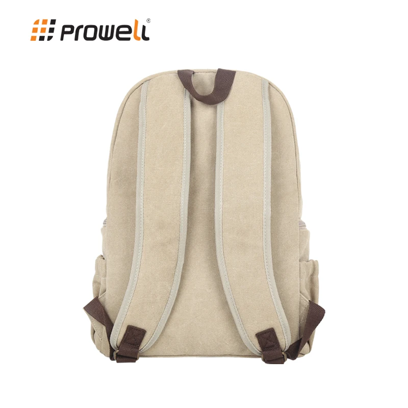 Prowell Camera Backpack Bags Canvas Leisure Multifunctional photography Backpack Bag Travel Camera Backpack For Canon Sony Nikon