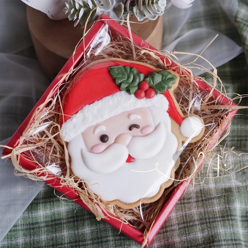 Baking Tools S Claus Cisas Cookies DIY Beginner Oak Nutters Korean Sle Cartoon Cookie Molds for Everyone