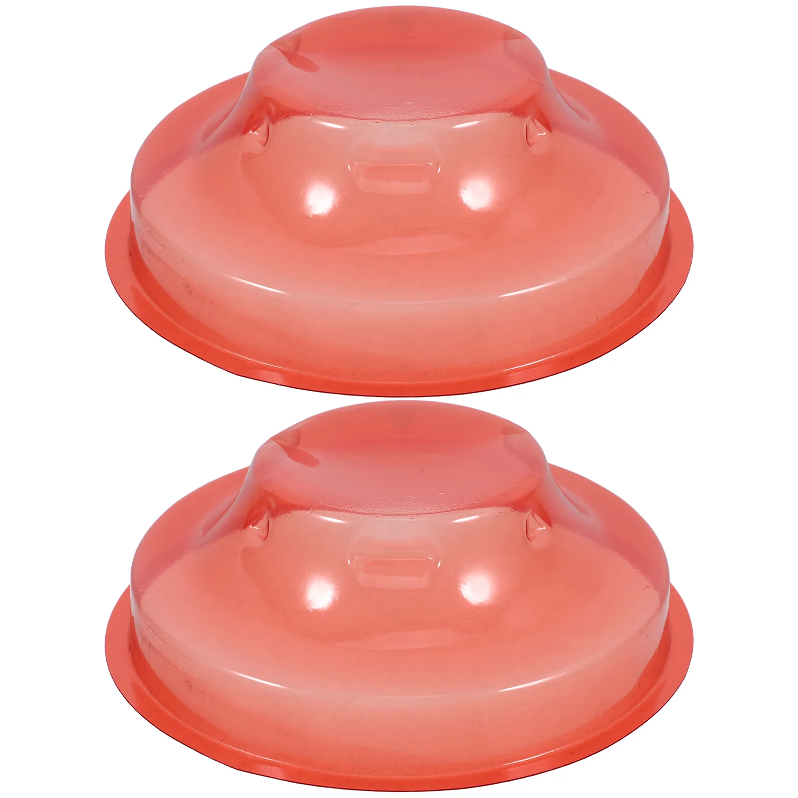 2pcs Smoke Cover Plastic Fire Alarm Guard For Cooking Baking Reusable Protective Caps Decorative Covers Kitchen Safety