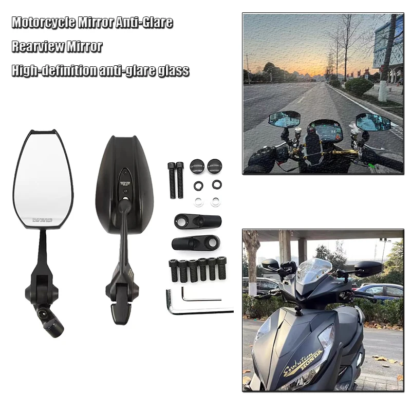 

Motorcycle Accessories for Yamaha XMAX300 X-MAX Xmax 300 250 125 400 2023-2024 Modified Rearview Mirrors Bracket Reflector