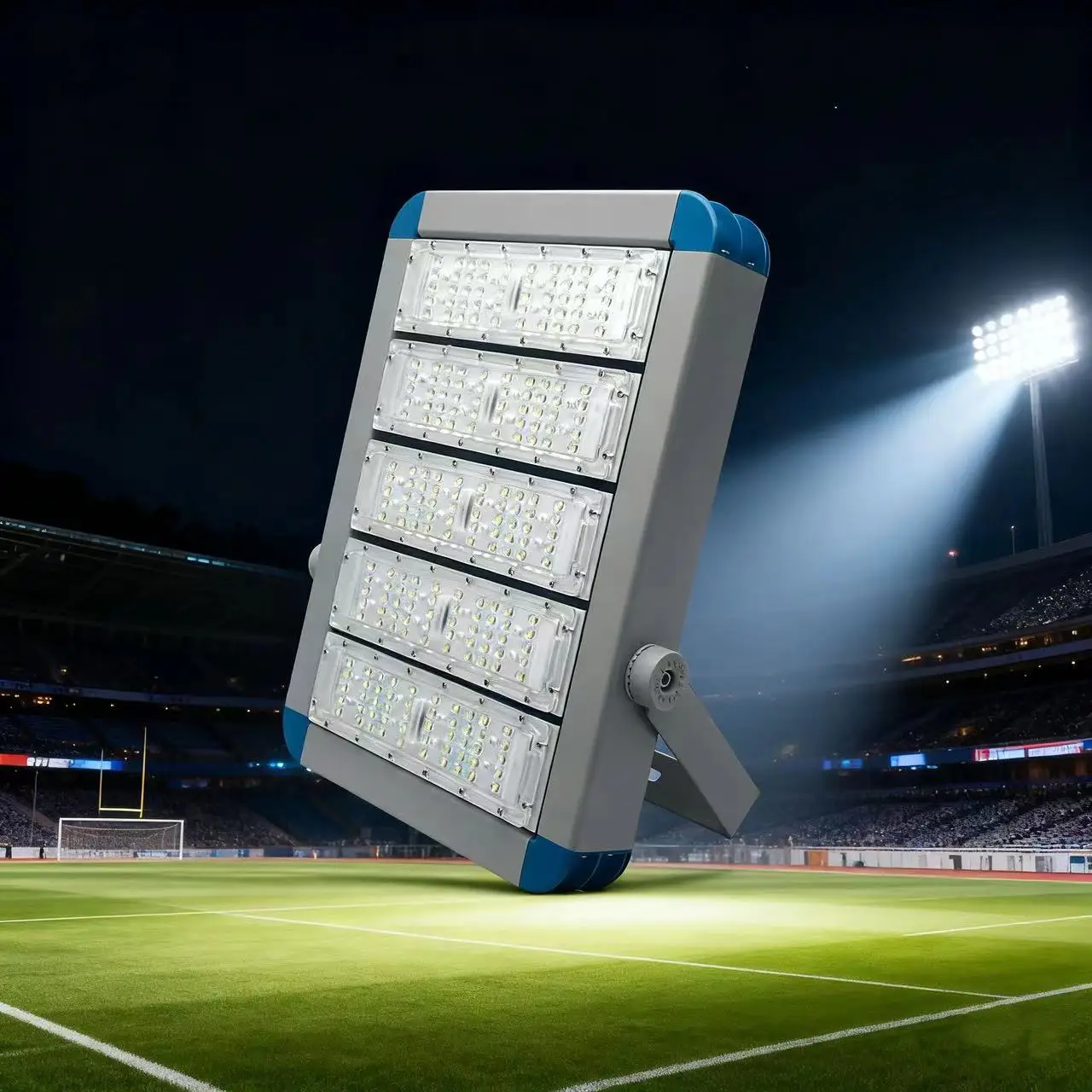 High Brightness 250W LED Flood Light IP66 Stadium Lighting 5000K for Football Field Basketball Court Volleyball Court Outdoor