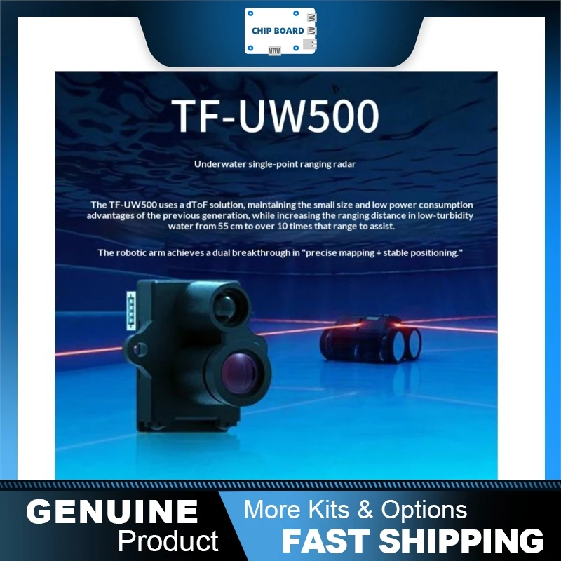 

Подводный лидар Benewake TF-UW500, датчик dToF, дальнобойный, маломощный, компактный модуль для картографирования роботов