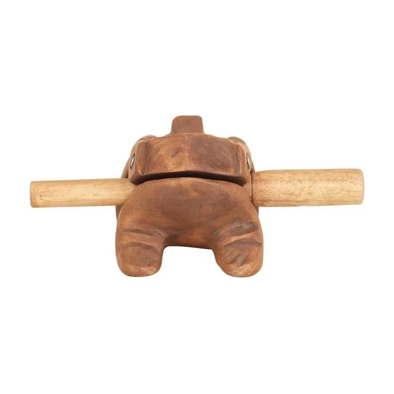 BEDW-Educational Wooden Frog Sound Maker- For Kids And Adults