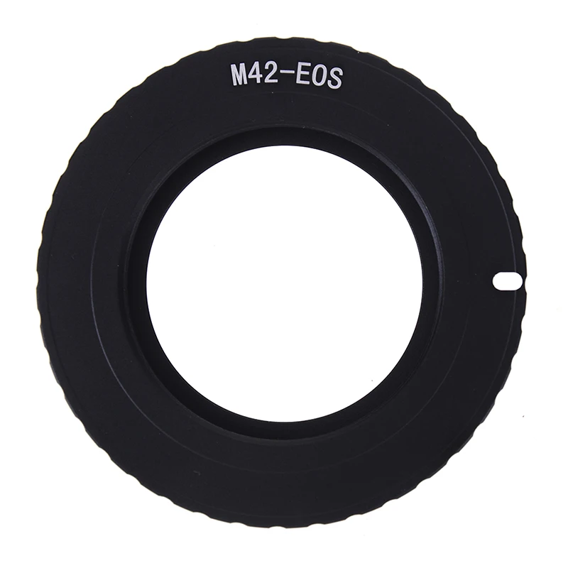 Aluminum M42 Chips Screw Lens To EOS EF Mount Ring Adapter AF III Confirm