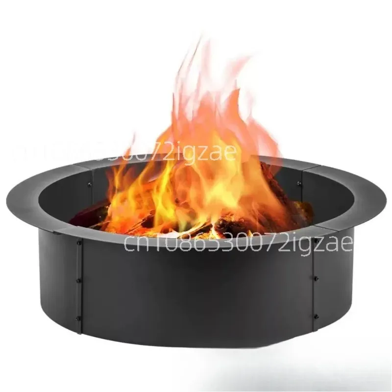 Portable Large Smokeless Wood Burning Stove Outdoor Camping Bonfire Heating Cook Stove For Courtyard Picnic & Backpacking