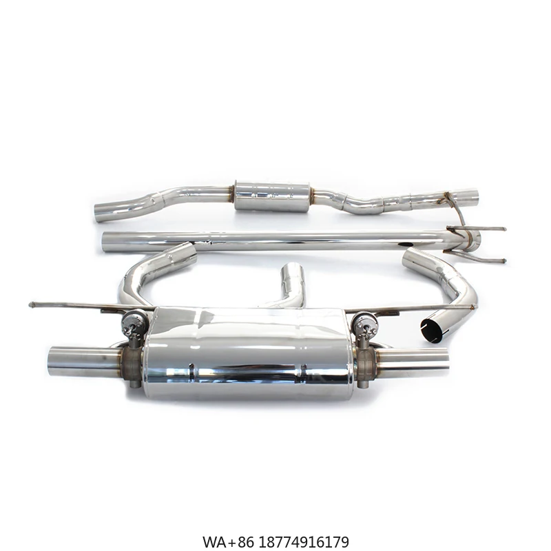 

For Cla 220 Cla250 Cla260 W177 Stainless Steel Catback Exhaust Pipes Exhaust Tip Valve Exhaust Muffler Downpipe