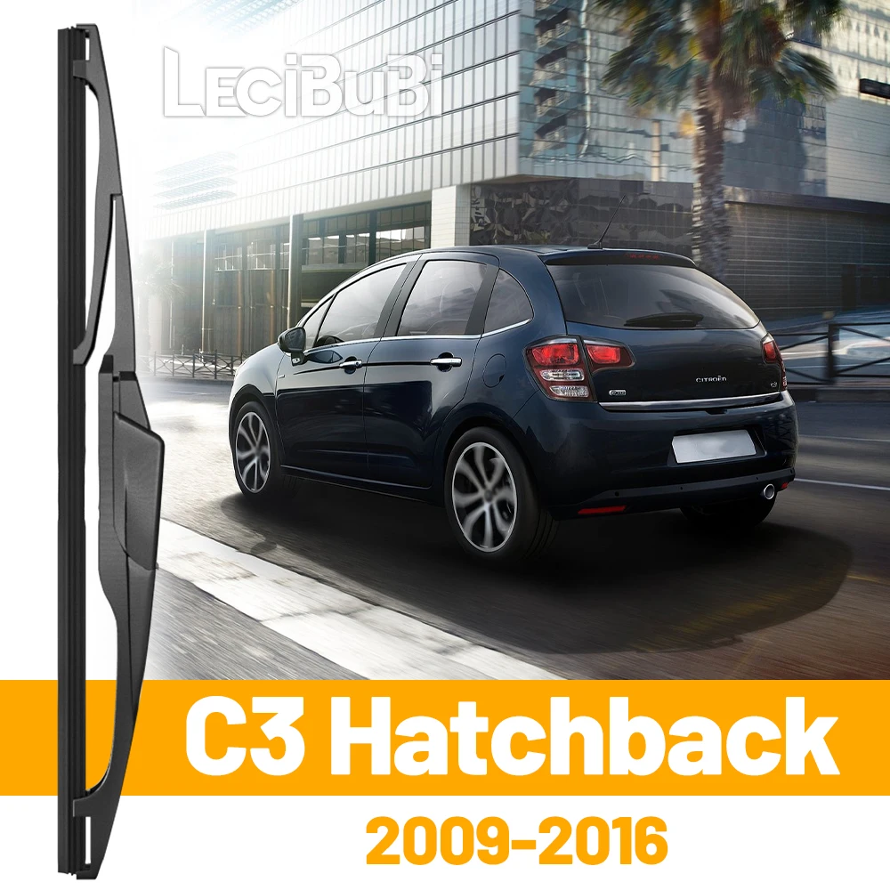 

For Citroen C3 Hatchback 2009-2016 2010 2011 2015 Rear Windshield Windscreen Wiper Blade Tailgate Window Wipers Accessories