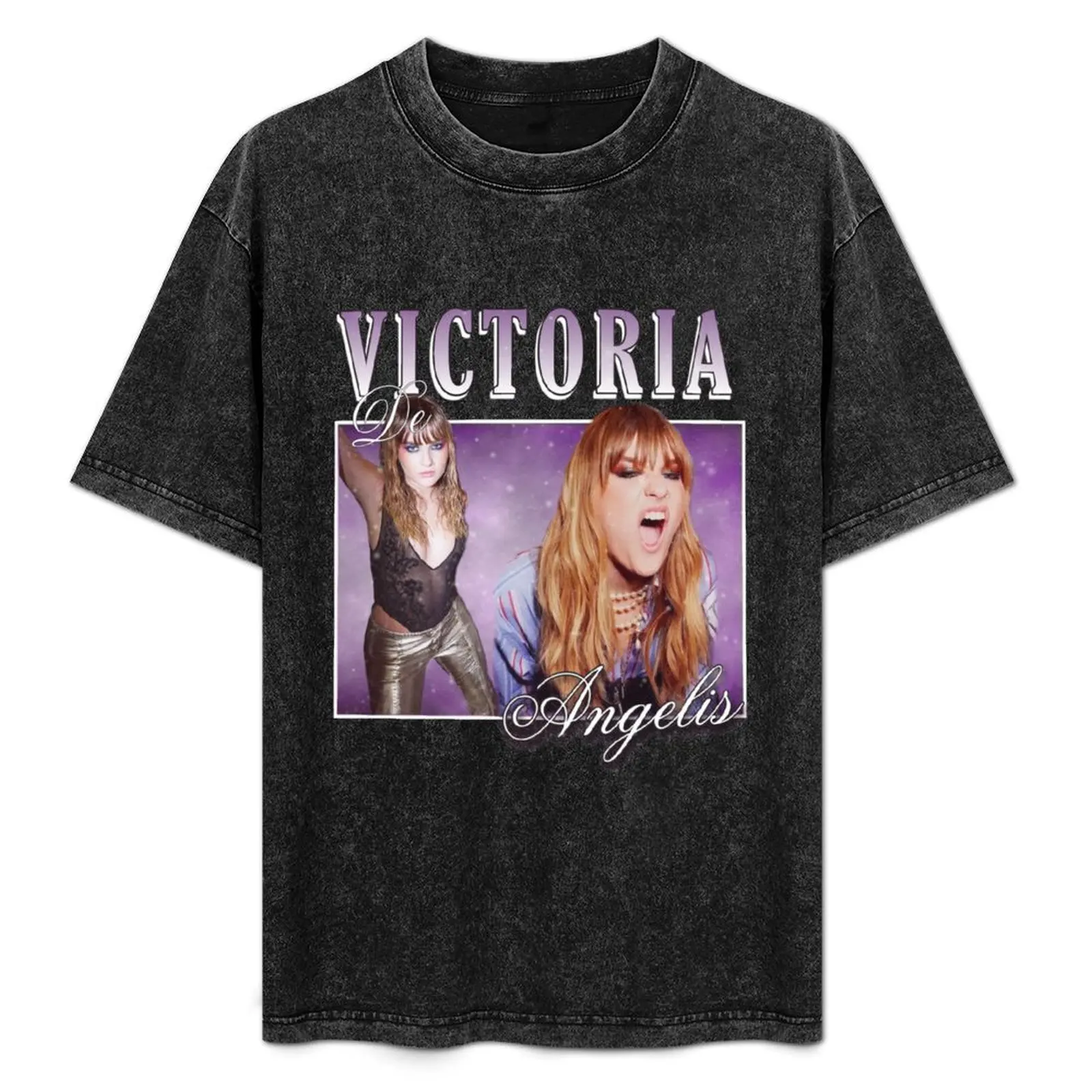 

Victoria De Angelis 90's shirt T-Shirt anime T-shirts man oversized t shirt Men's clothing