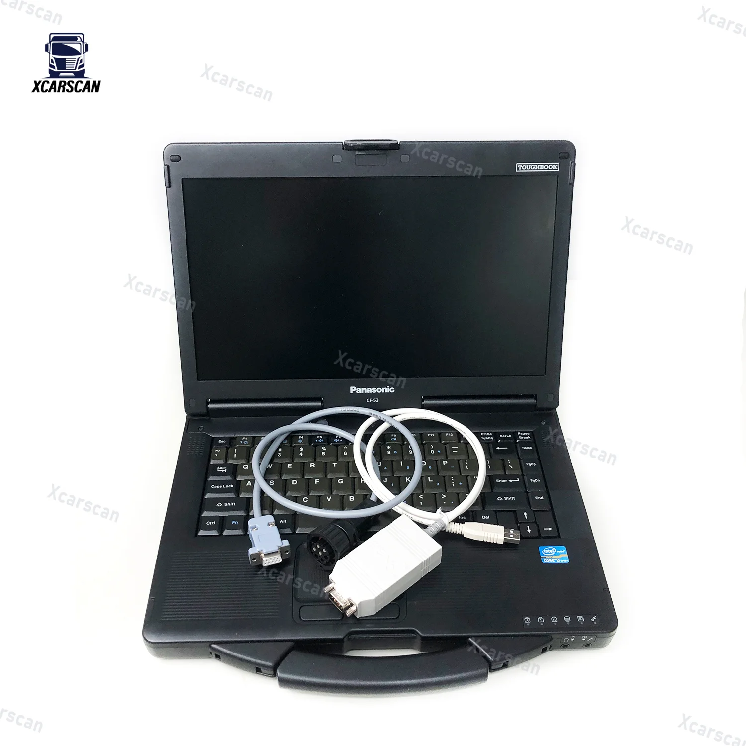 CF53 Laptop Truck RCAN-USB Diagnostic Tool for Crown Forklift Pcan Peak Fuel Injector Cleaner Hydraulic Truck Download Tool