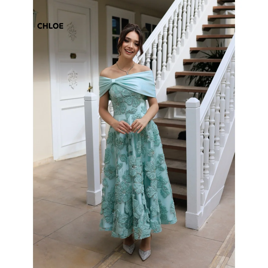 

Line A Evening Dresses Woman Elegant Long Evening Dress Woman Off the Shoulders Custom Made Elegant Women's Dresses for Party