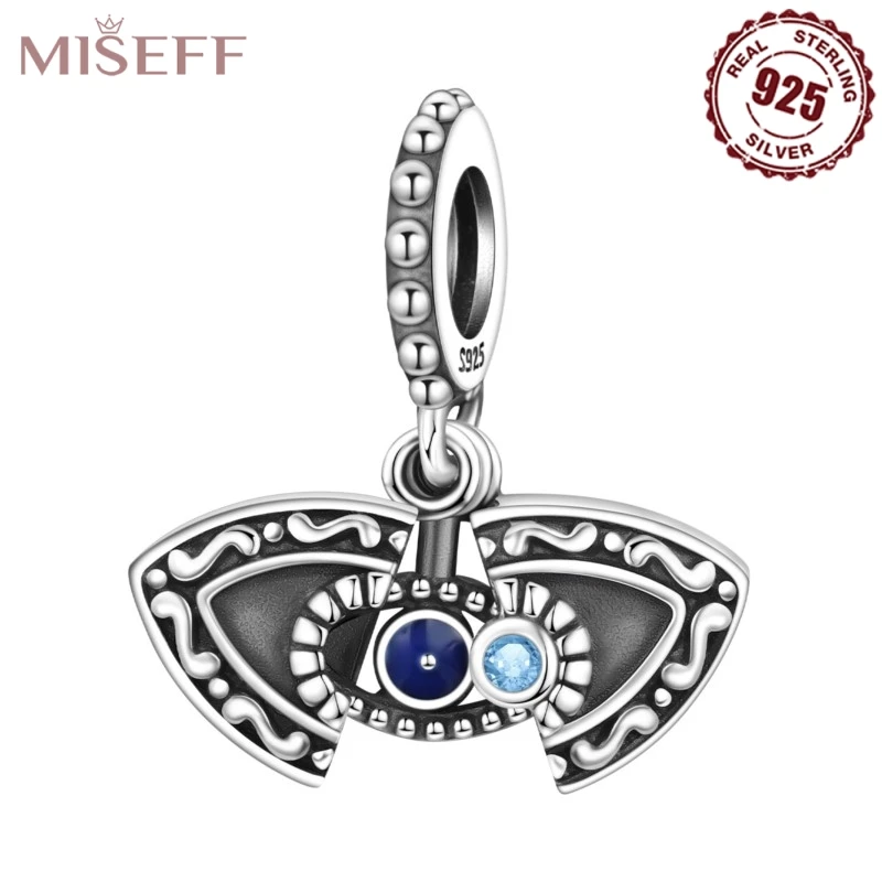 

MISEFF 2025 925 Sterling Silver New The Eye of Luck Pendant Charms Beads Necklace Original Bracelets Jewelry Girls Gifts