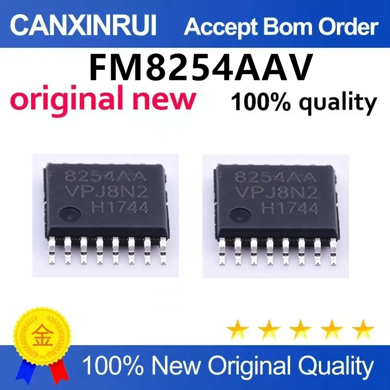 （5pcs10pcs）Original genuine patch FM8254AAV TSSOP-16 3/4 cell series battery protection IC chip