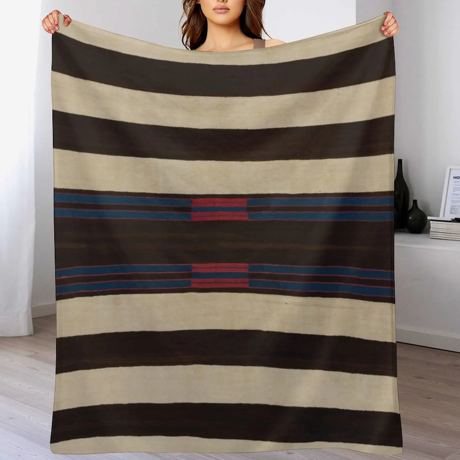 

Navajo Blanket 2 Throw Blanket Soft Bedroom Blanket for Night Sleeping
