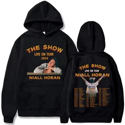 Hoodie de manga comprida para homens e mulheres, blusas de pulôver, streetwear Harajuku, show, Live On Tour, Horan, presente para fãs, 2024