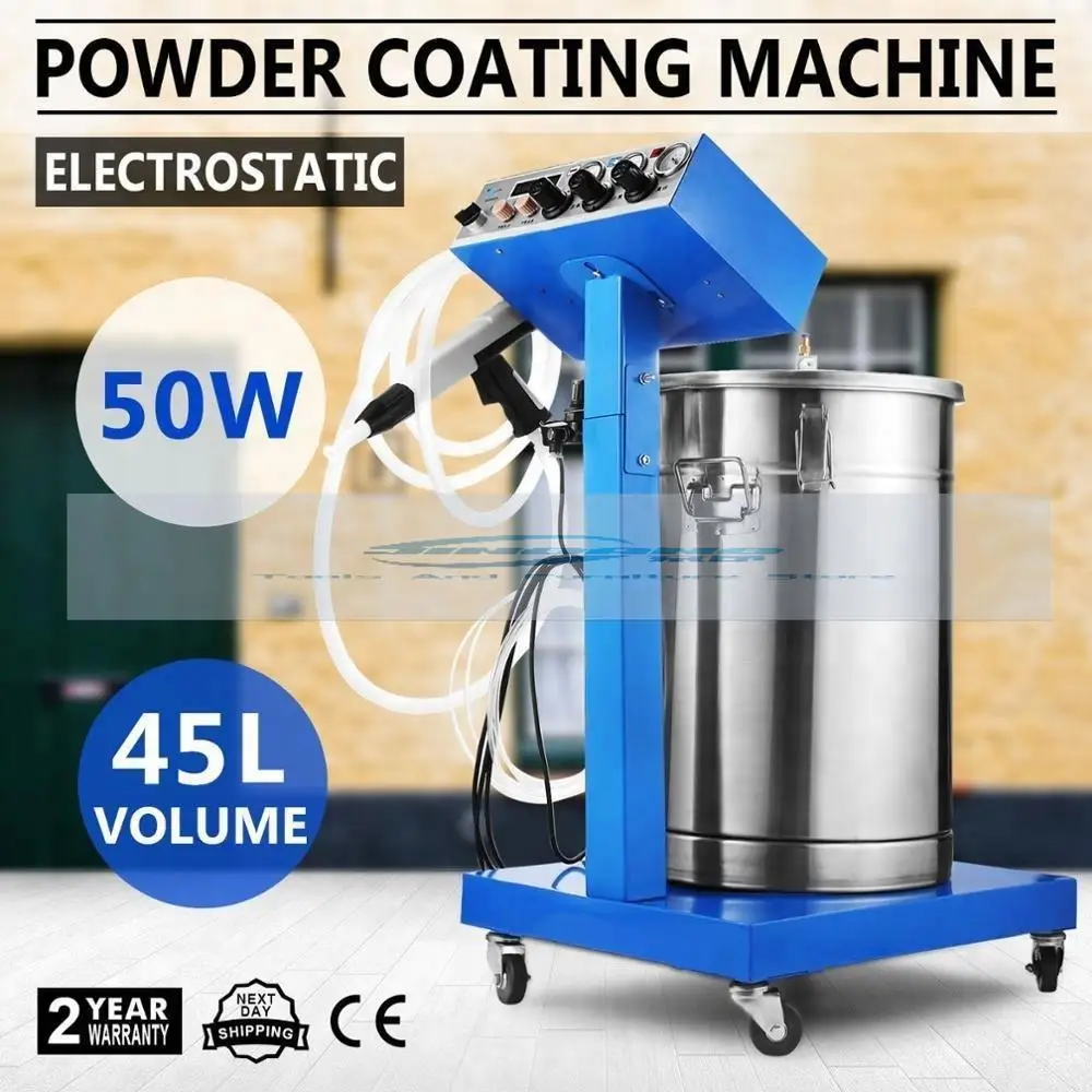 45L Powder Coating System Machine Electrostatic Deep Corners Paint System WX-958 Electrostatic Spraying Machine Spray Guns