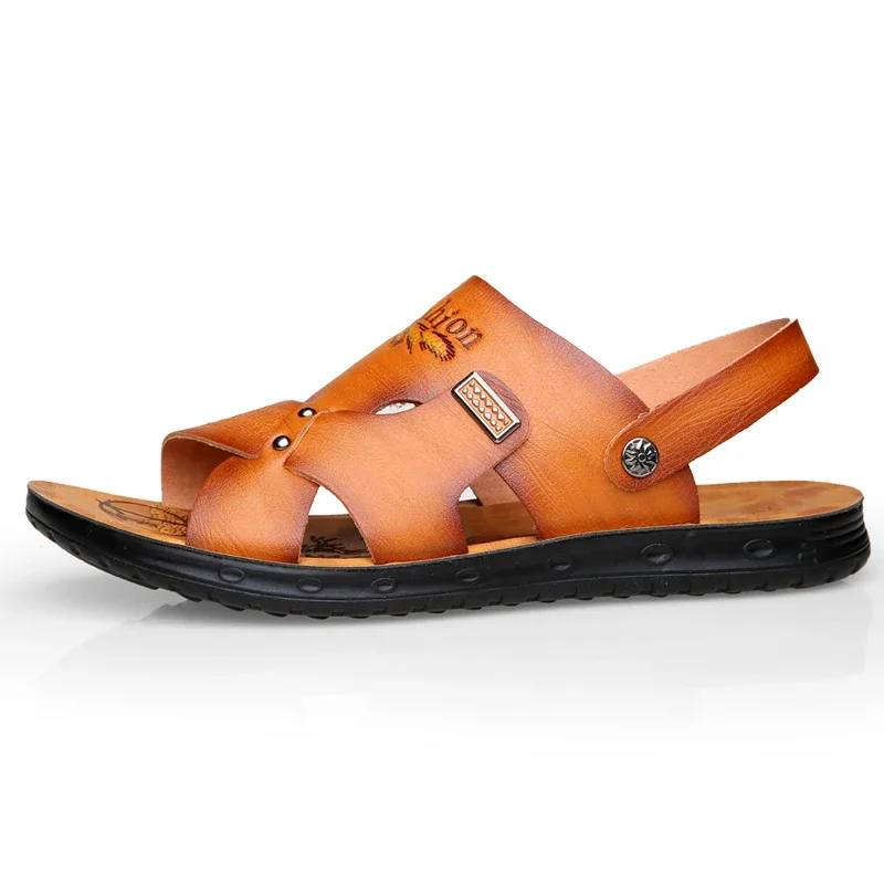 Sandals for men, beach shoes, casual style, can be used as slippers, Summer, summer, 2024