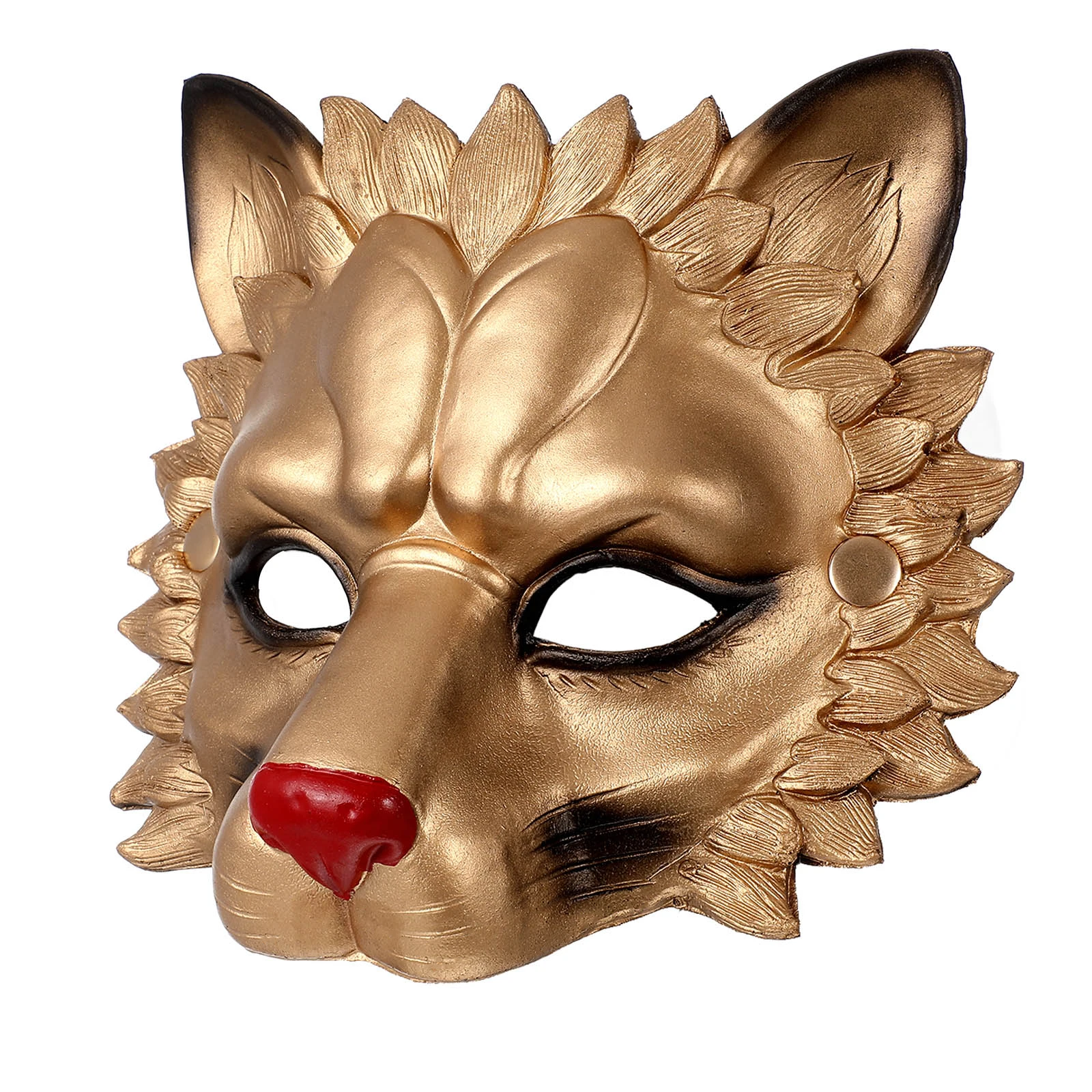 

Lion Mask Cosplay Animal Masks for Adults Kids Masquerade Party Costume Lion Decoration 3D PU Foam Realistic Design