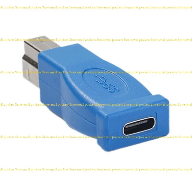R1WD USB B Printer Printer Printer Printer USB C Wanita ke Printer Adaptor Printer USB B Konektor