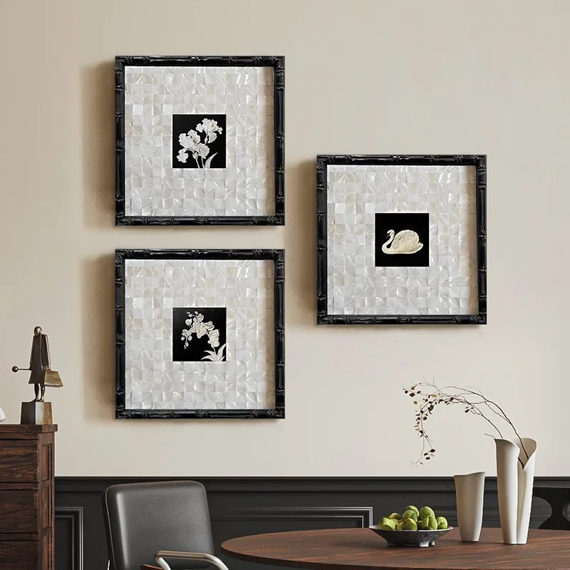 Art Decorative Shell Painting Wall Interior Aesthetic Paintings Room Interesting Luxury Picture Frame Nordic Wall Decorations