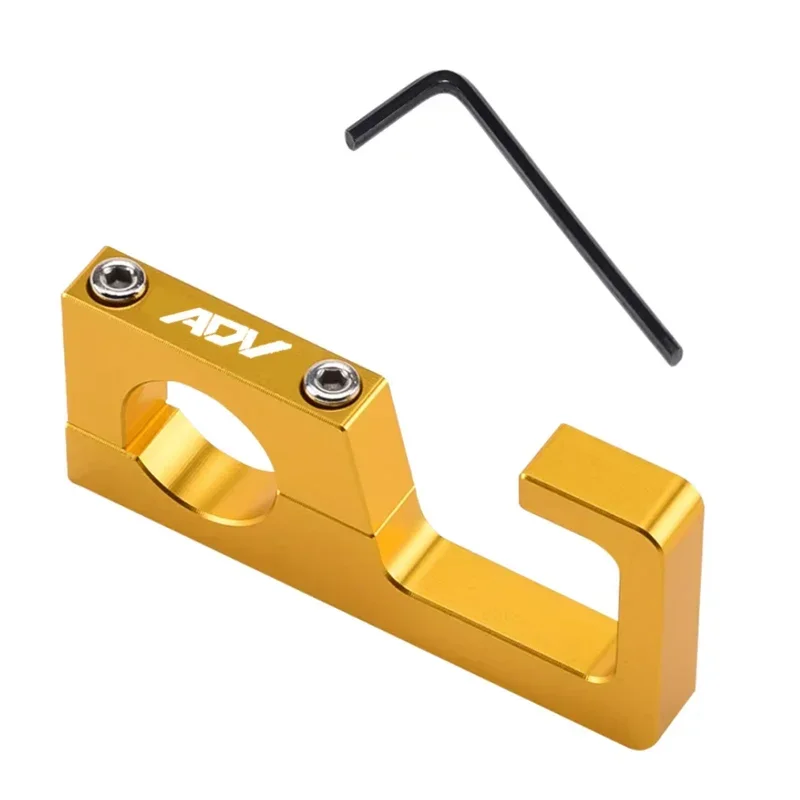 لهوندا ADV150 ADV160 ADV350 ADV 150 160 350 CNC دراجة نارية هوك شماعات تعديل خوذة حامل دعامة تثبيت مشبك الملحقات #6