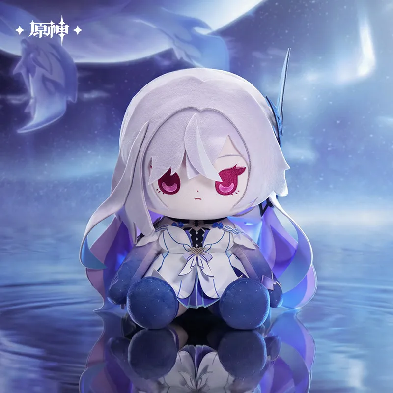 

Плюшевые куклы-игрушки Genshin Impact: Сидячий Аякс (Скирк), 35 см, коллекционная фигурка персонажа аниме-игры, подарок