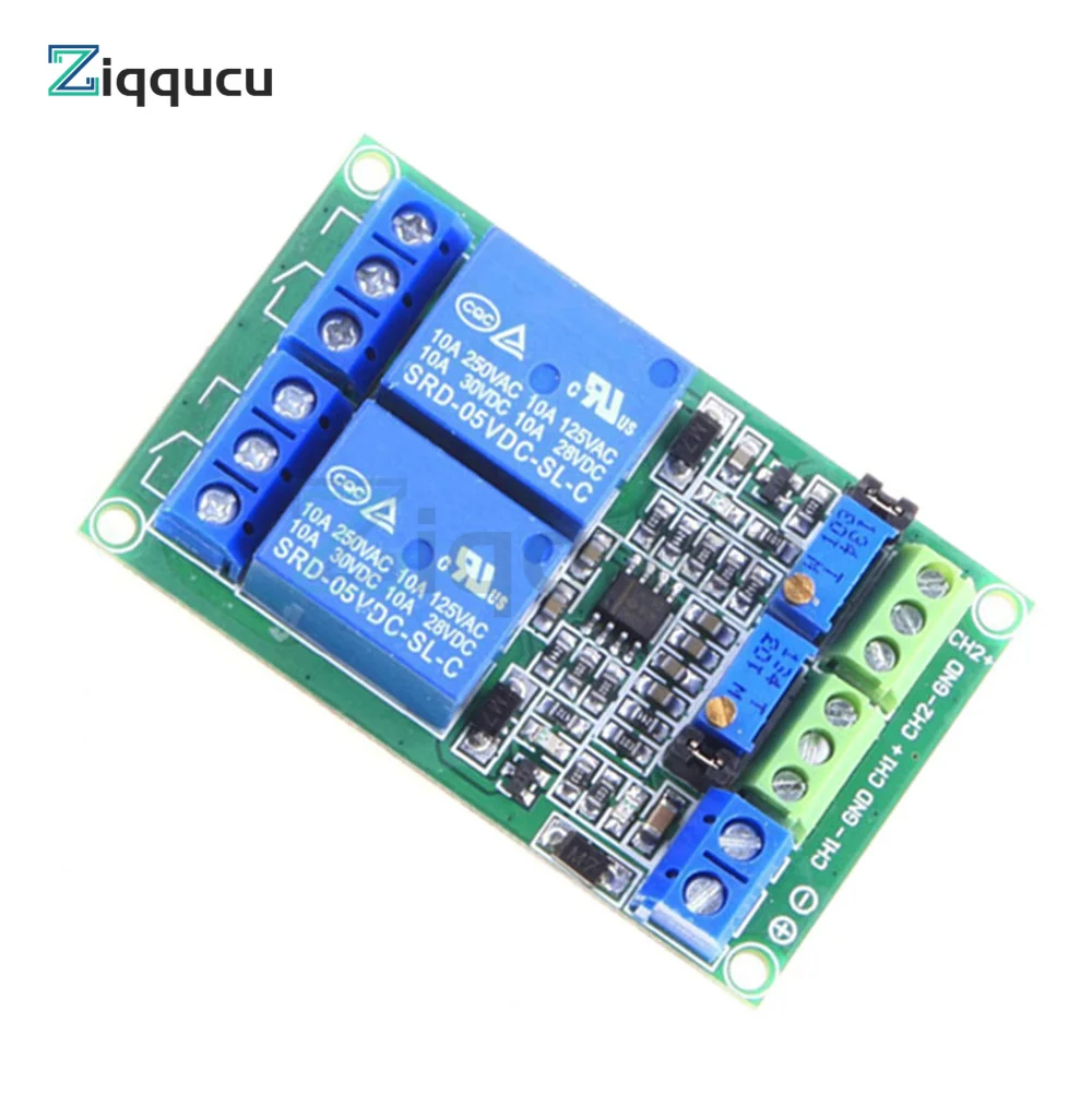 4/2/1 canali tensione LM393 comparatore modulo preciso per divisore resistore di precisione relè elettronico fai da te LM393N telecomando