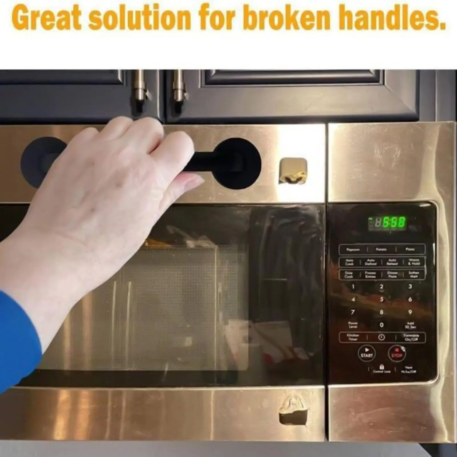 Magnetic Door Handle Heavy Duty Replacement Pull Bar Sturdy Refrigerator Handle for Home Dorm Fridge Dishwashers Accessories