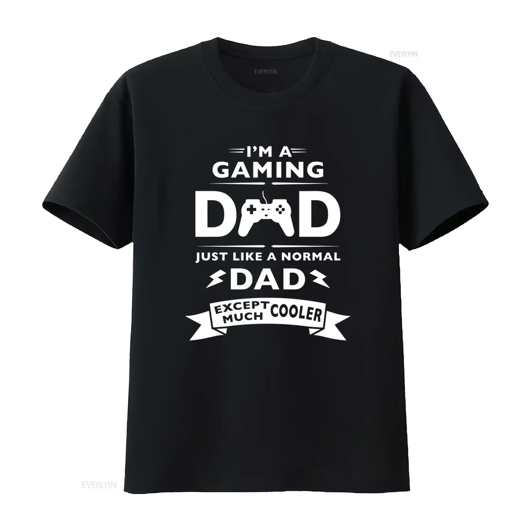 Camiseta para papá gamer: Soy como todos los demás, excepto que mucho más genial. Perfecta para cumpleaños, nuevo papá, marido. Estilo vintage lavado.