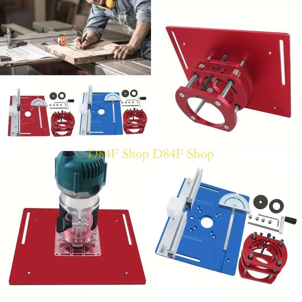D84F Router Lift and Woodworking Router Table Insert Lift Base Base Woodworking Base Strumento per le falegnami