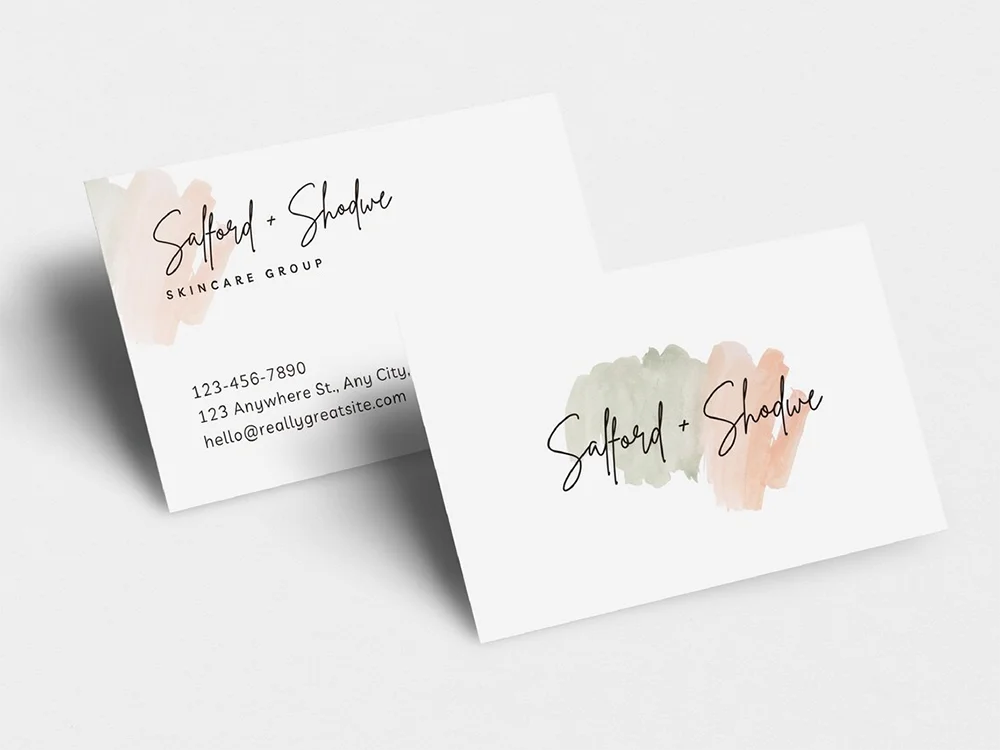 Individuelle Karten, Visitenkarten, Dankeskarten, personalisiertes Logo, farbige Weihnachtsgeschenke, Grußpostkarten, Hochzeitseinladungen, doppelseitig – Detail 3